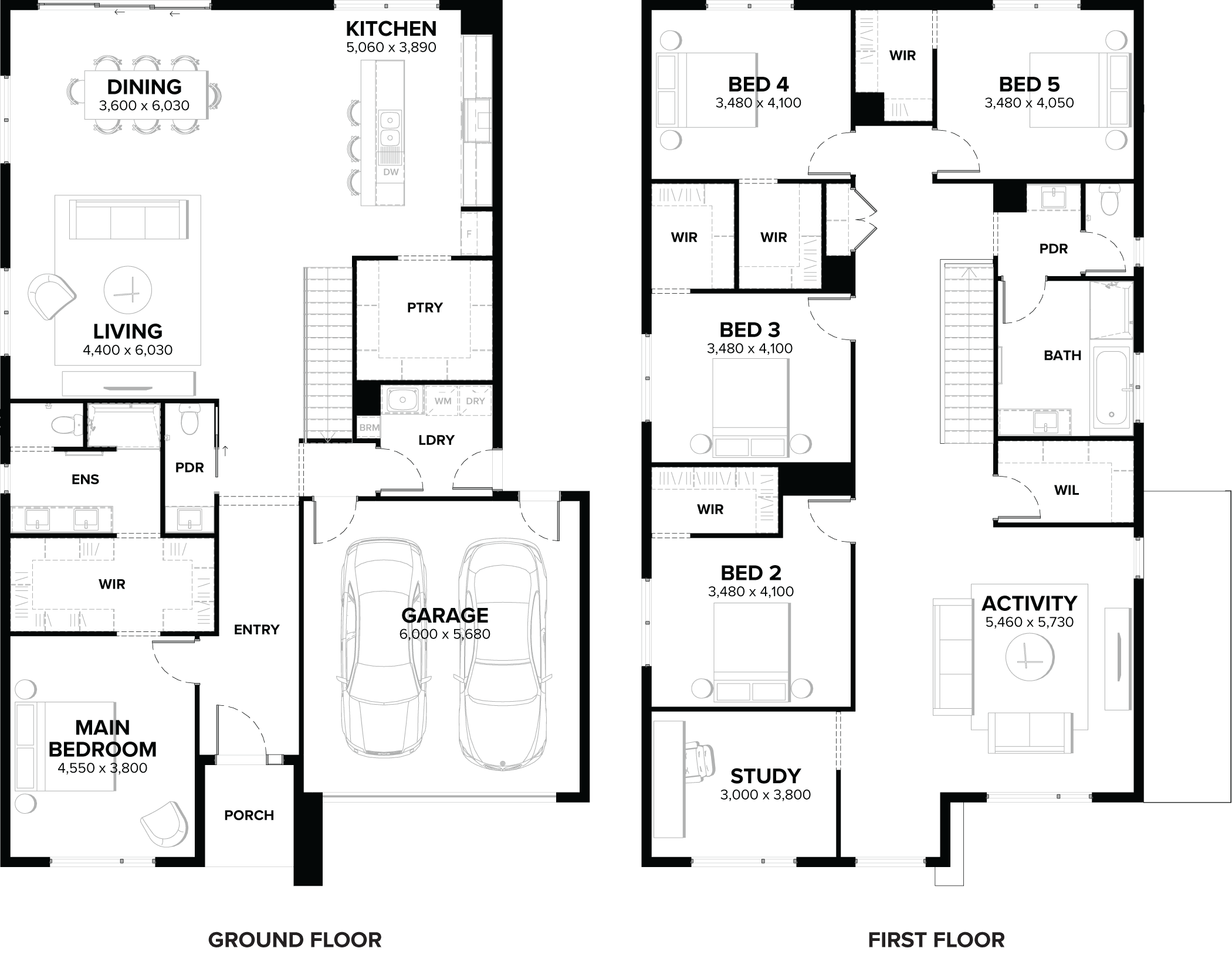Evermont 370 Floor Plan