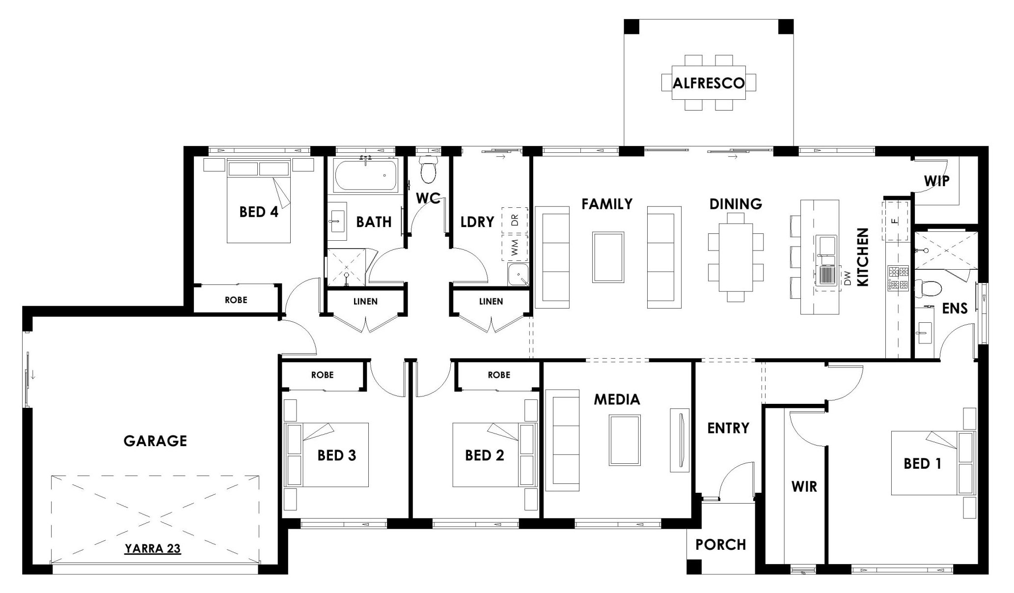 Fieldstone 218 Floor Plan