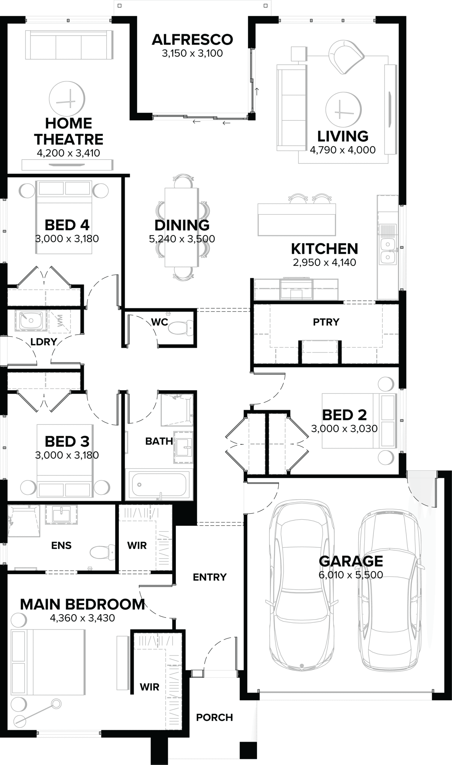 Haven 235 Floor Plan
