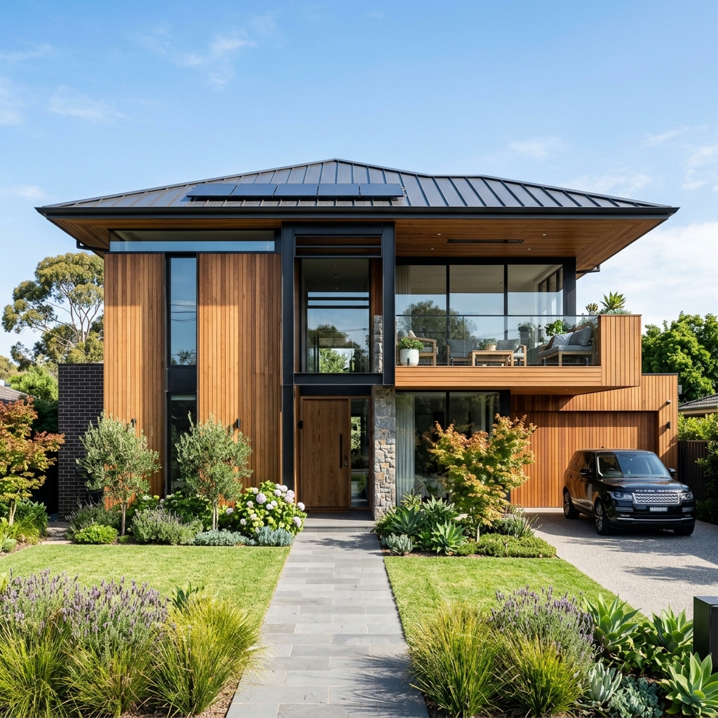 Clearview Custom Home Facade