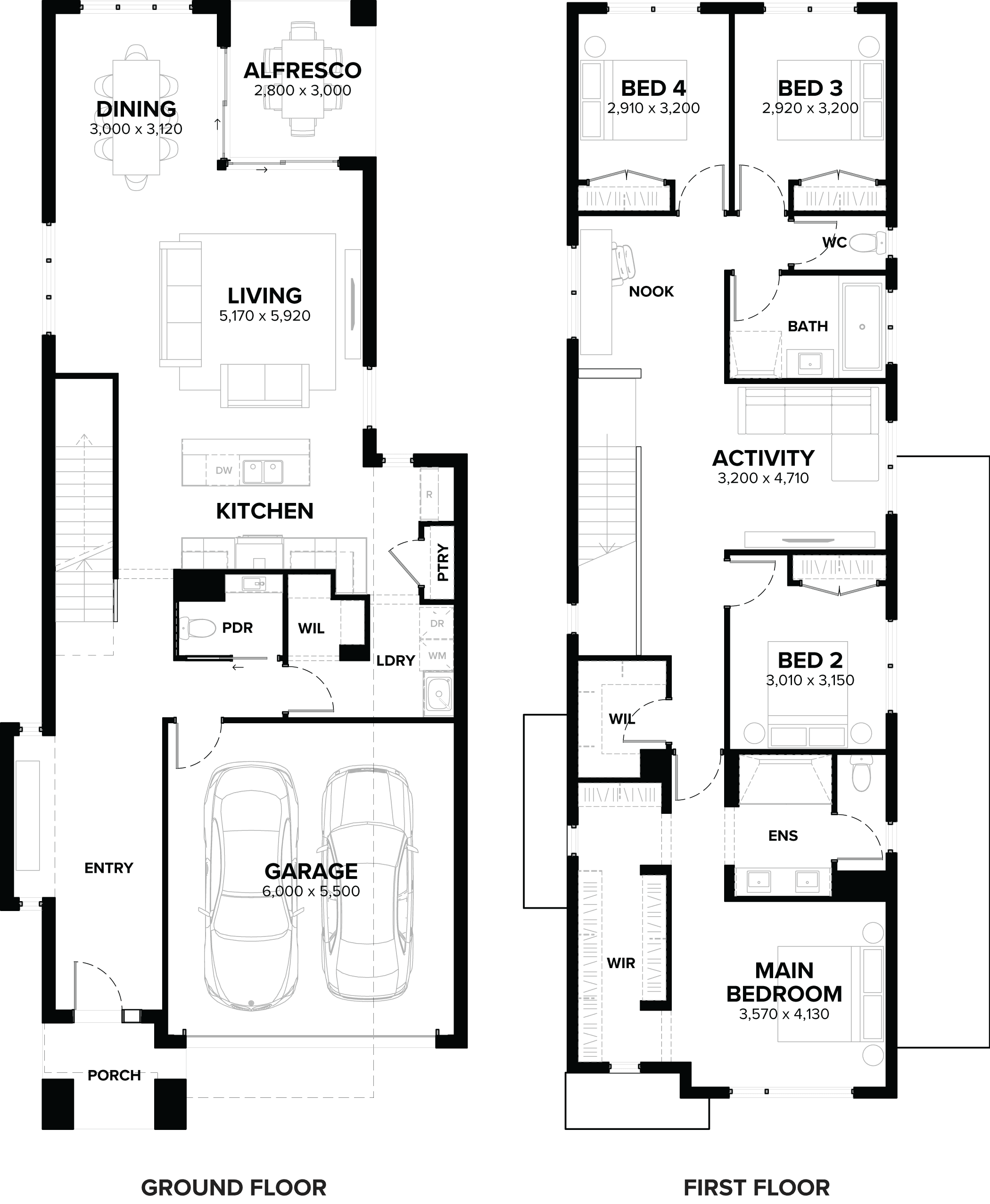 Kensington 287 Floor Plan