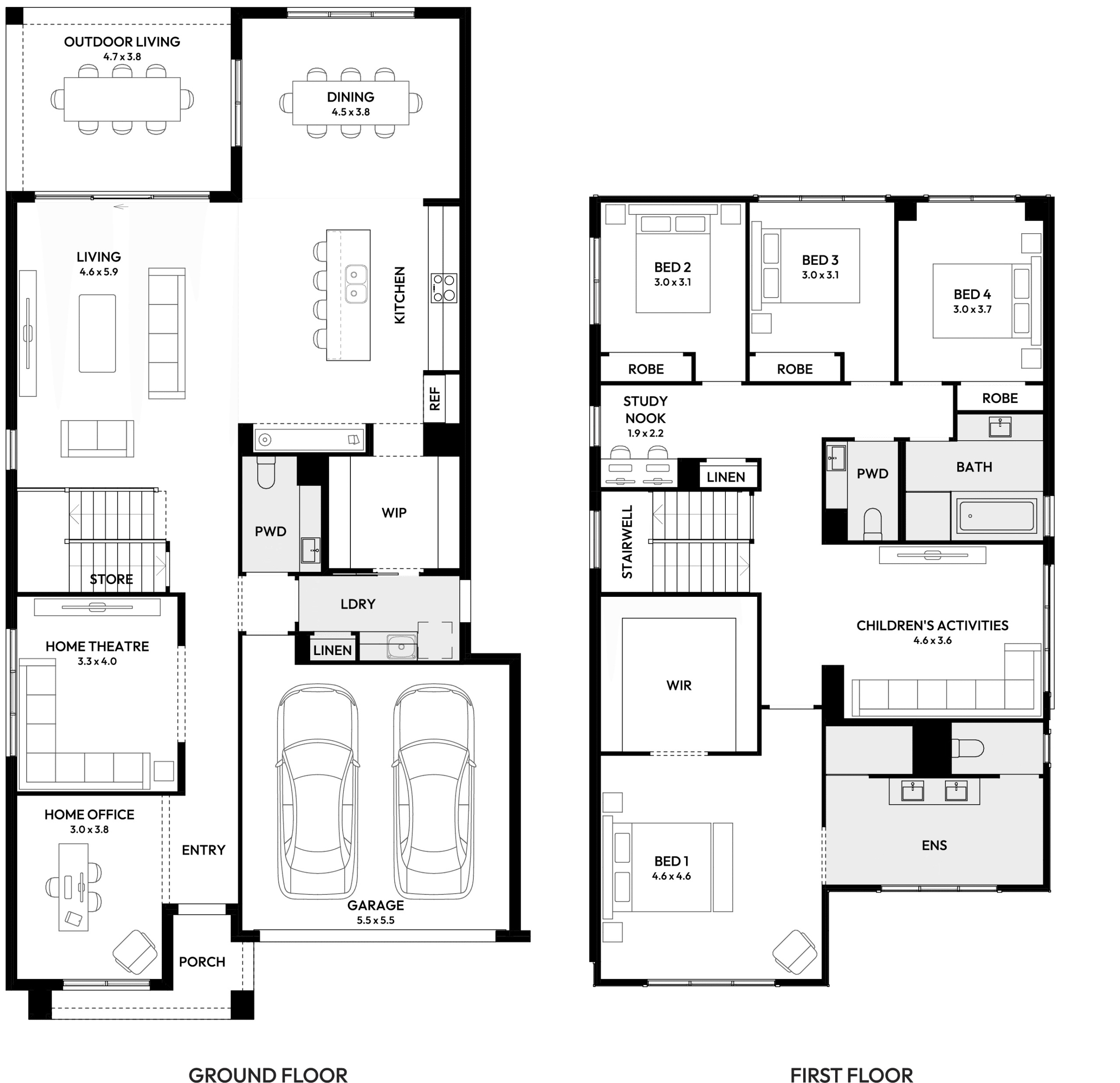 Floor Plan - Montrose 345