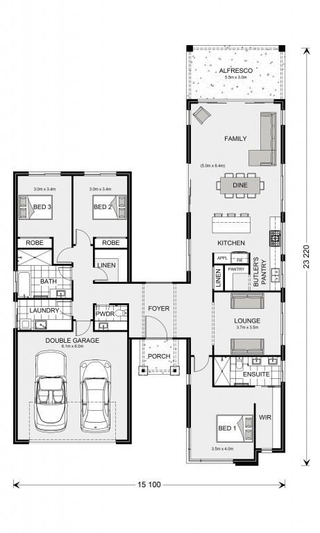 Parkland 240 Floor Plan