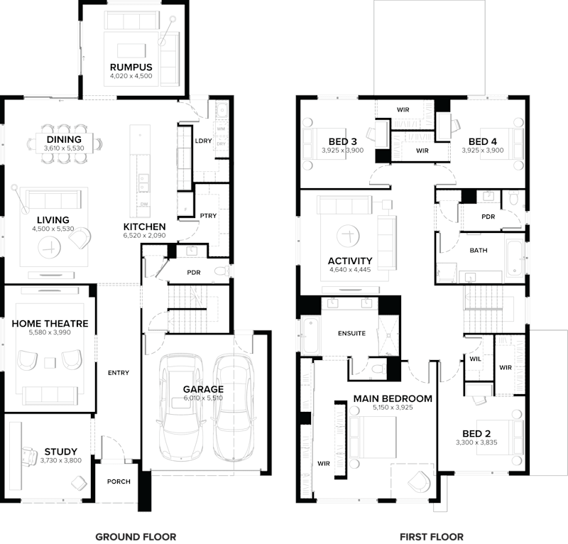Valencia 394 Floor Plan